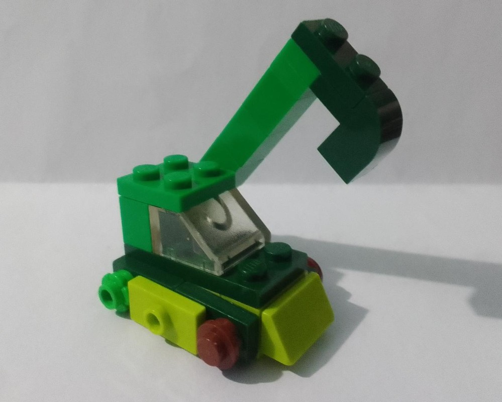Lego Green Excavator