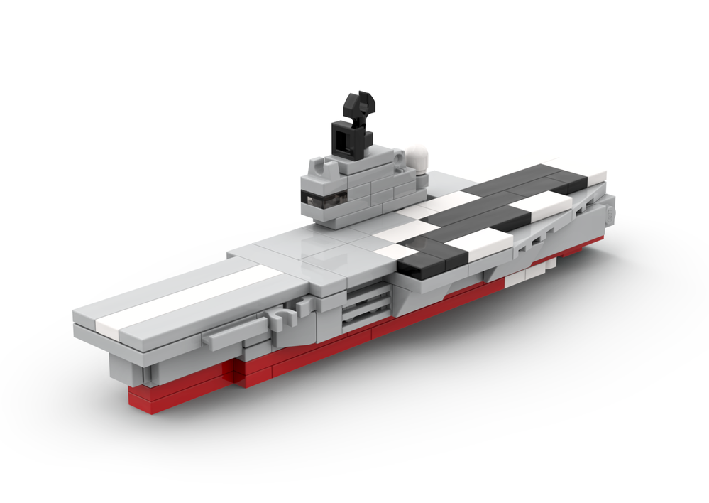 Lego USS Lexington (CV-16) (Modernized Version)