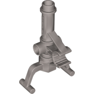 Lego Duplo Hose Nozzle with Two Handles and Clip / Pearl Light Gray