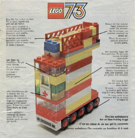 Lego 1973 Large European (97520-EU-Sv./It./Fr.)