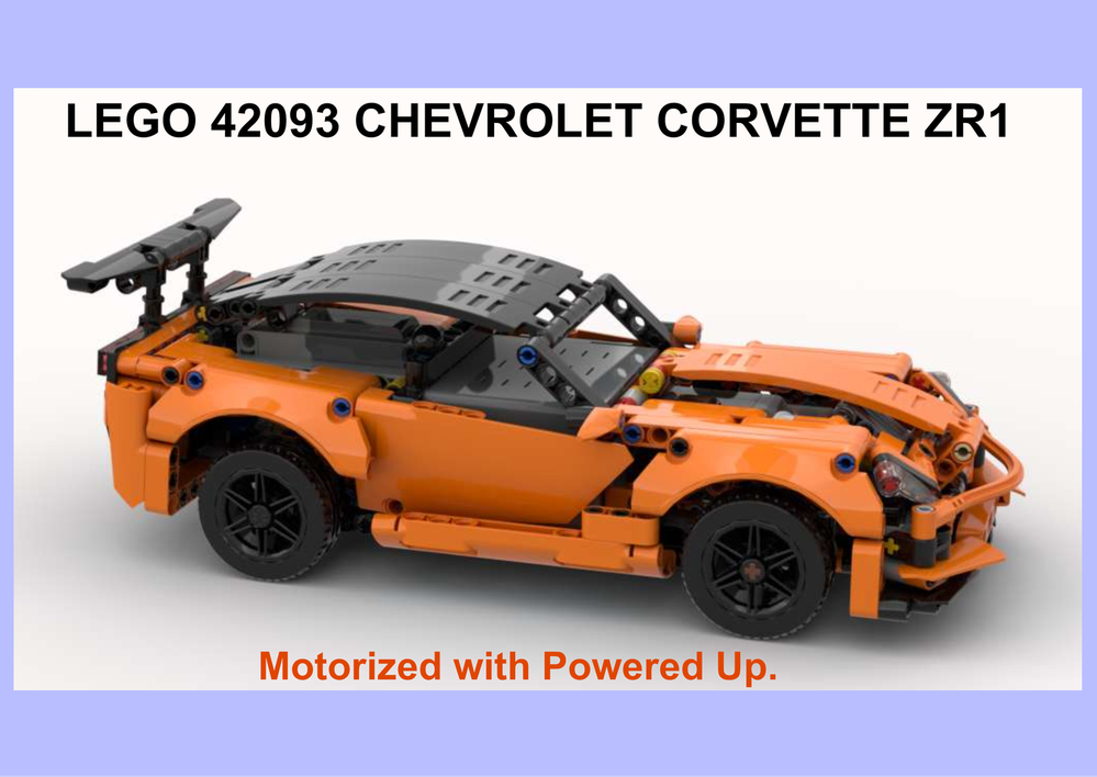 Lego 42093 CORVETTE ZR1 POWERED UP