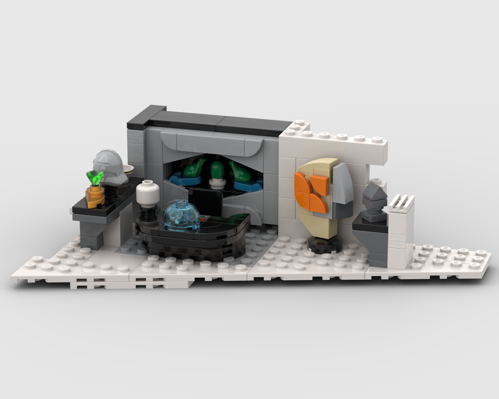 Lego Grand Admiral Thrawn's ISD Chimaera Office - Mod to 75394