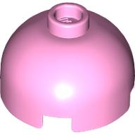 Lego Brick Round 2 x 2 Dome Top, Vented Stud / Bright Pink