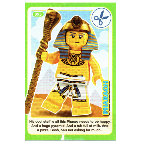 Lego Trading Card, Create the World Incredible Inventions - Pharaoh / [No Color/Any Color]