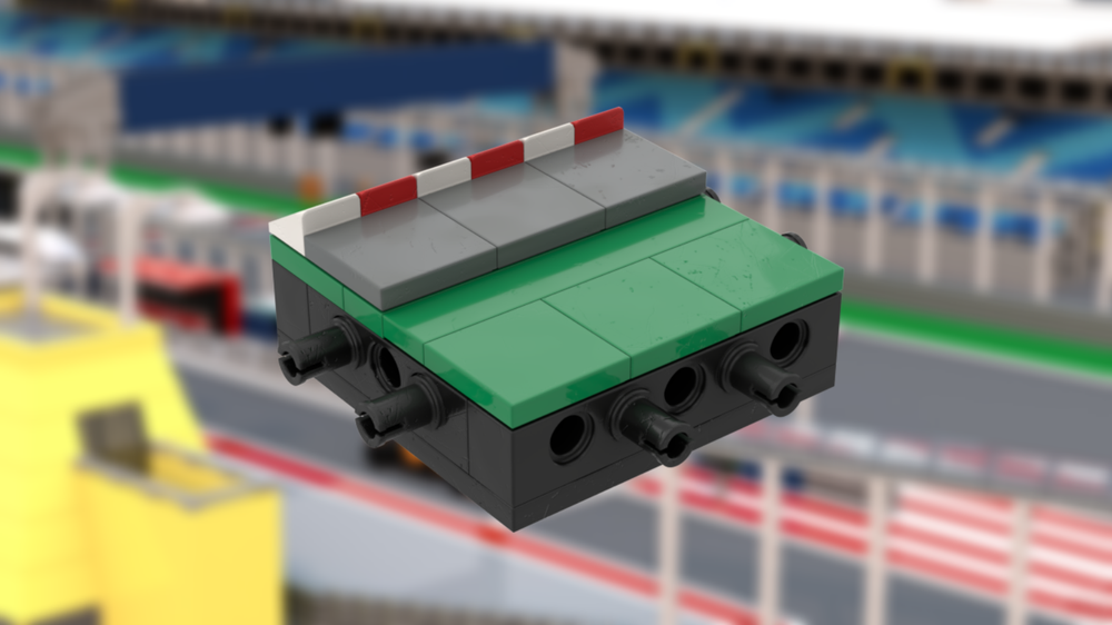 Lego Modular Midi Race Track Straight