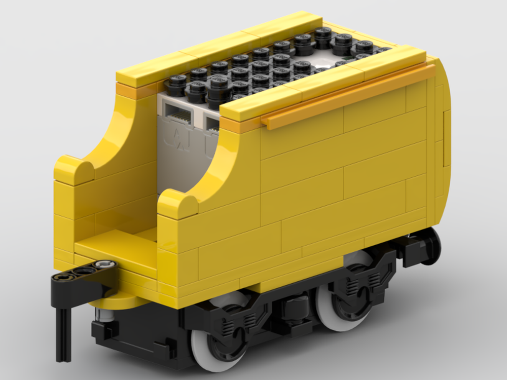 Lego Easter Bunny That came to town Train Engine Spring Train Coal Car