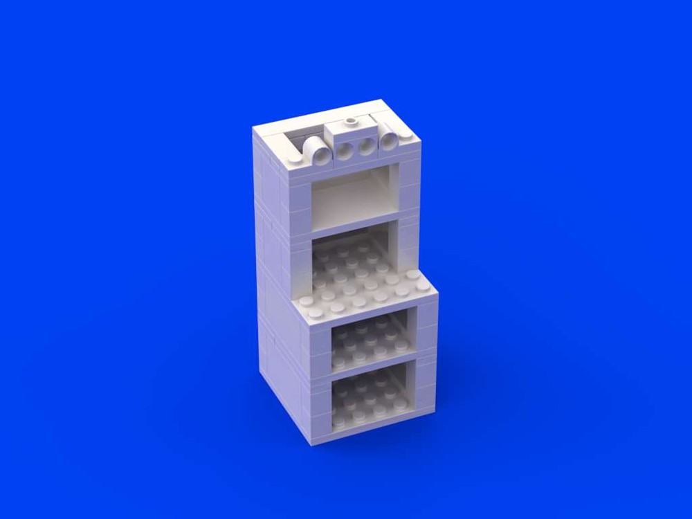 Lego IKEA shelf Hensvik