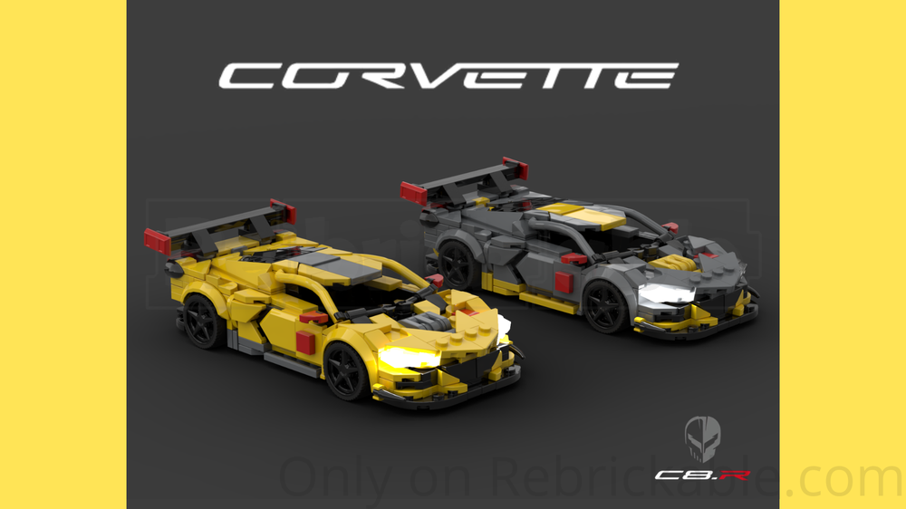 Lego Corvette C8.R GT3