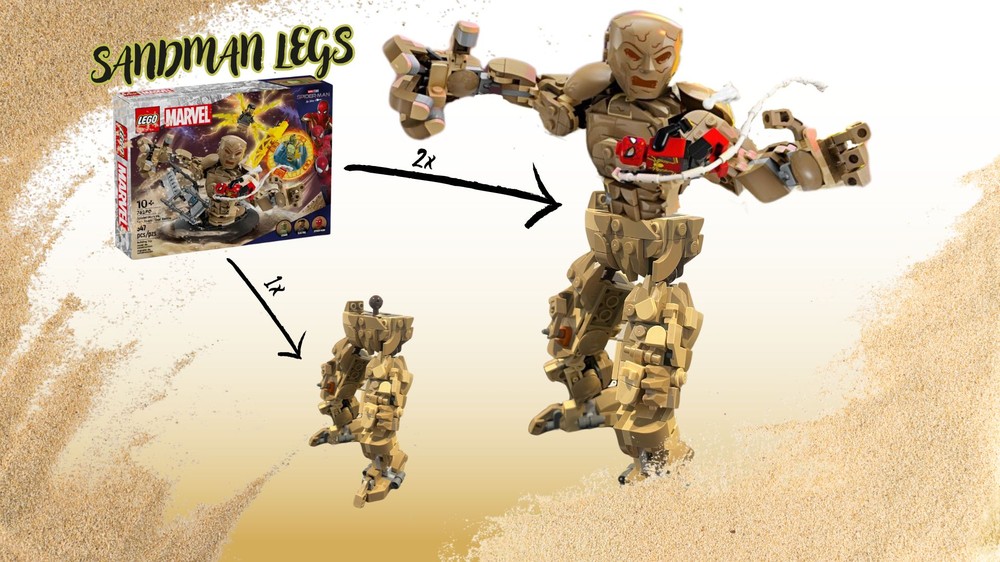 Lego Sandman legs