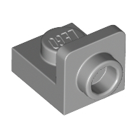 Lego Bracket 1 x 1 - 1 x 1 Inverted / Light Bluish Gray