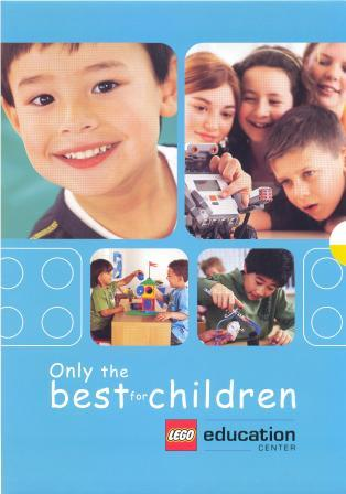 Lego 2007 Chinese Leaflets about the Lego Education Center in China (Only the best for children)