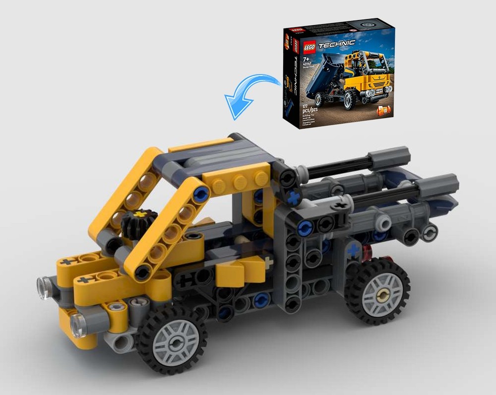 Lego Pickup 42147 Alternative