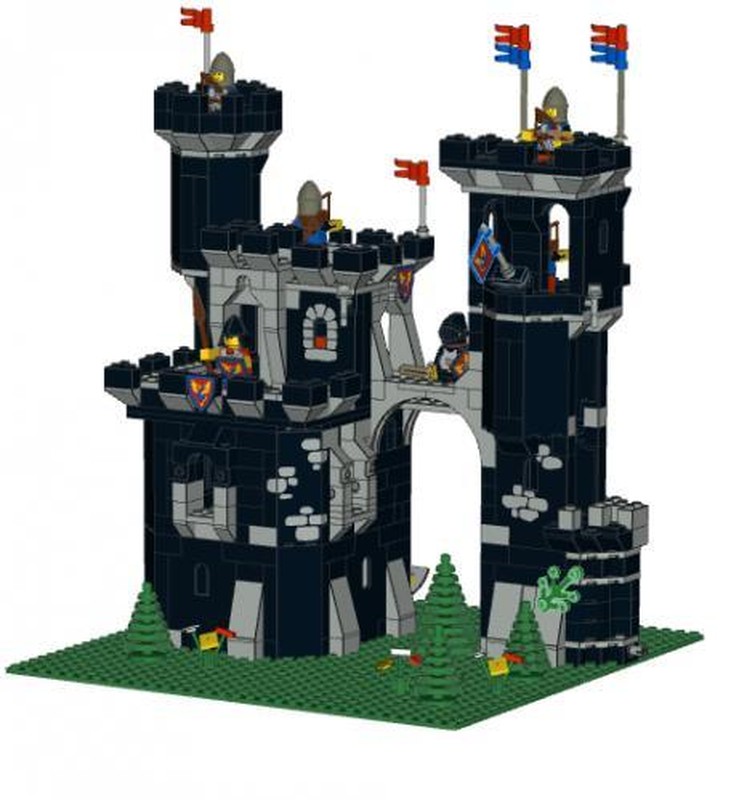 Lego 6085 ALTERNATE BLACK MONARCH CASTLE