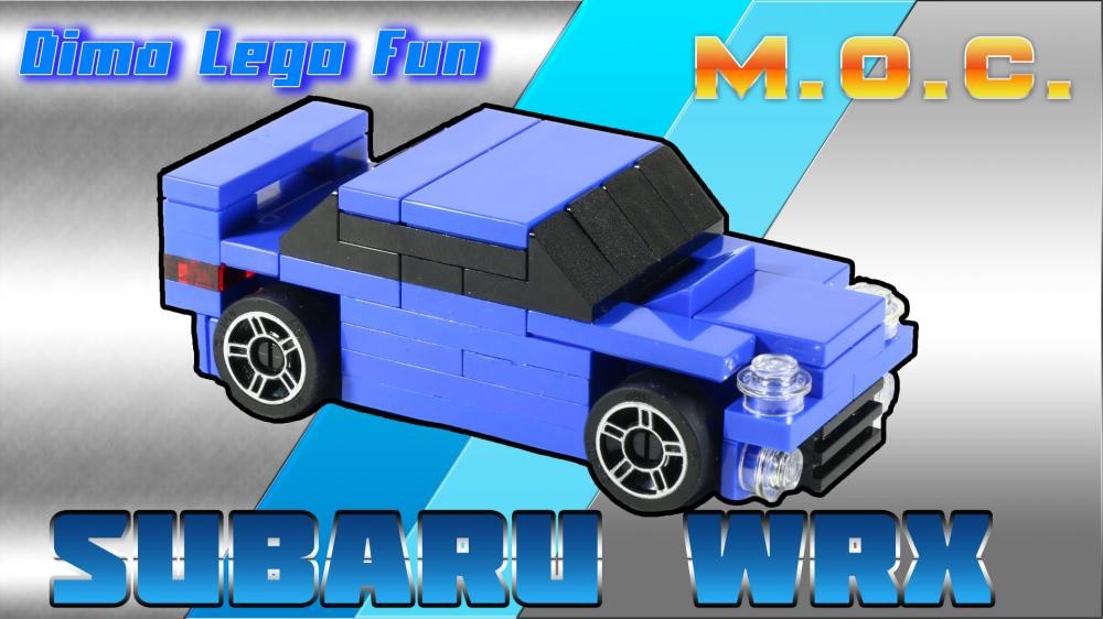 Lego Subaru Impreza WRX mini
