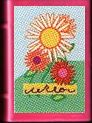 Lego Minifigure, Utensil Book 2 x 3 with Flowers on Front and Both Insides Pattern (Stickers) - Set 3149