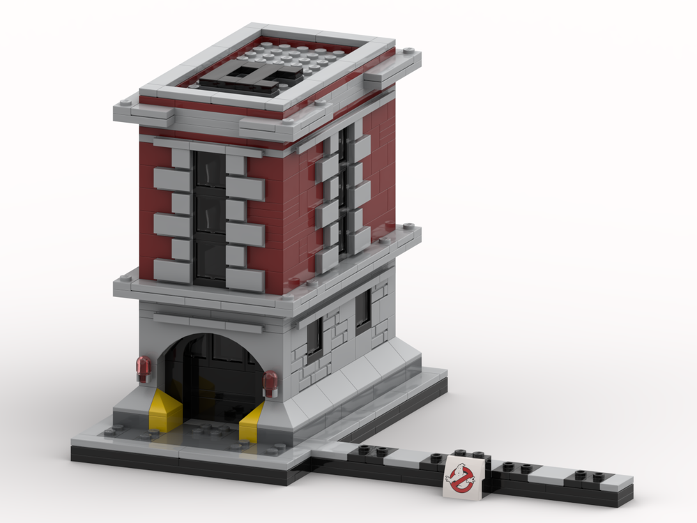 Lego ECTO-1 display