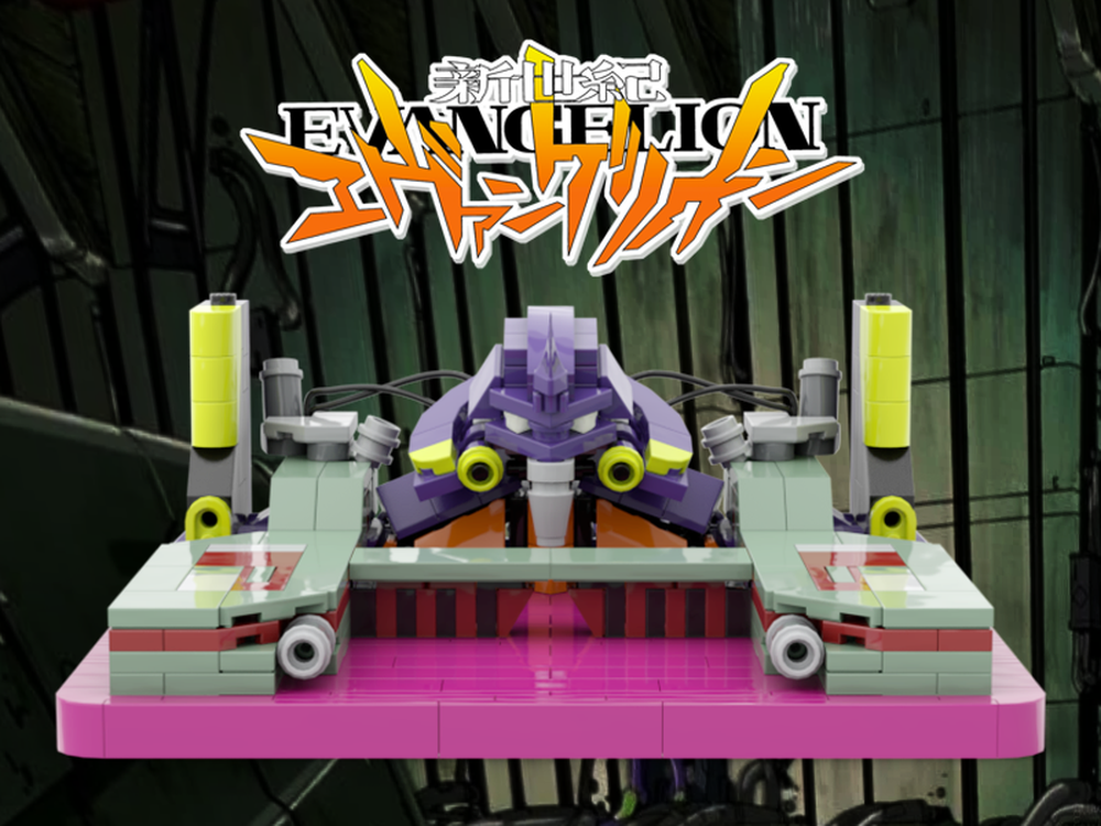 Lego Eva Unit 01 Docked