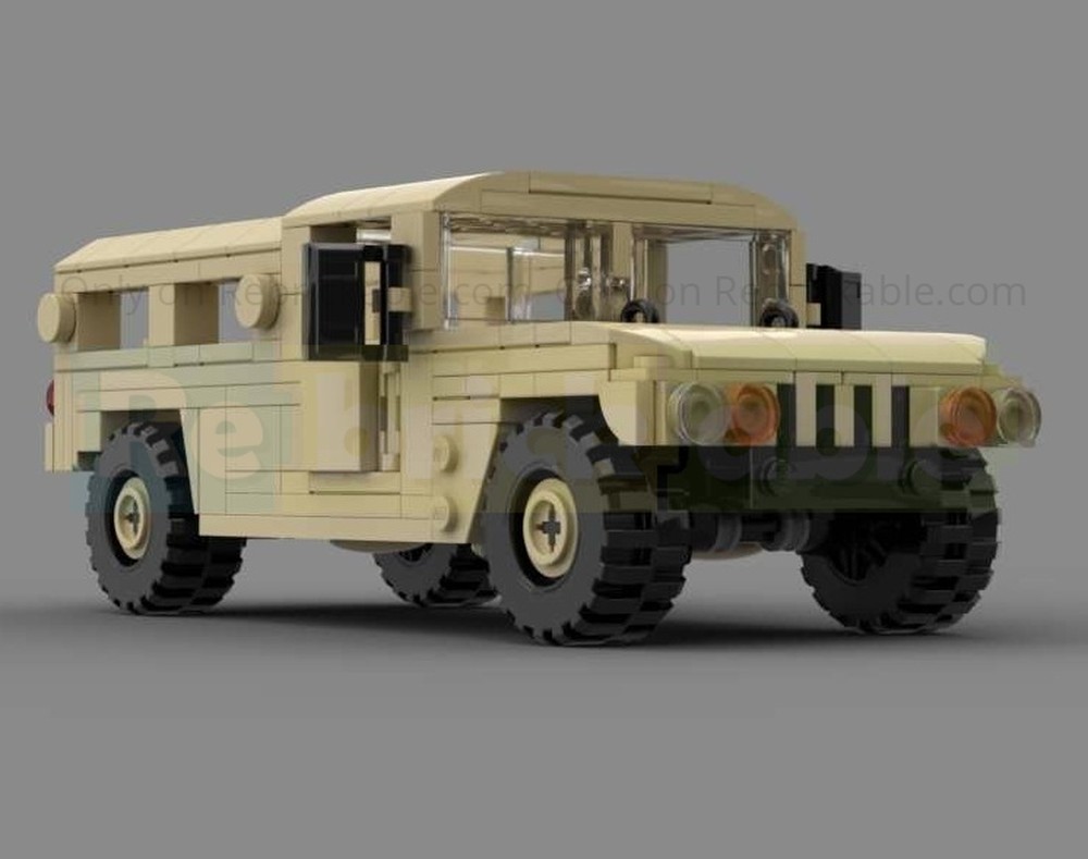 Lego M1123 HMMWV (Humvee) cargo/troop carrier