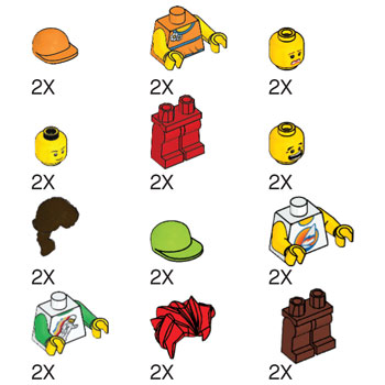 Lego WeDo Minifigure Pack