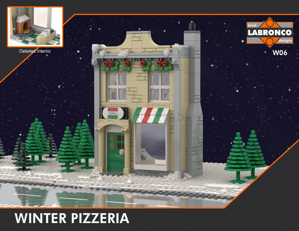 Lego W06 - Winter Pizzeria