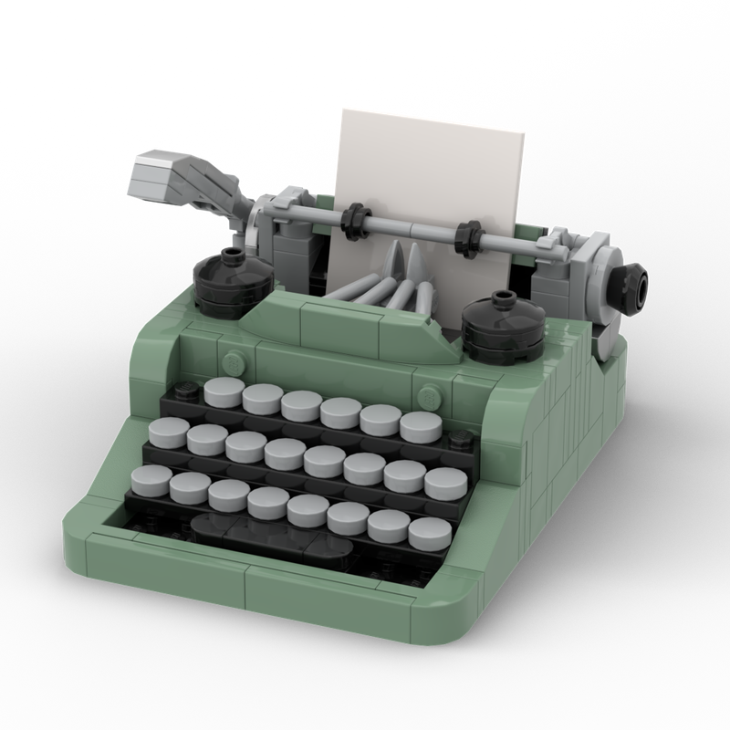 Lego Honey, I shrunk the typewriter!