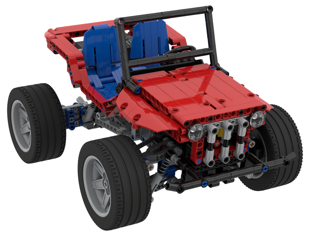 Lego 8865 New Jeep RC