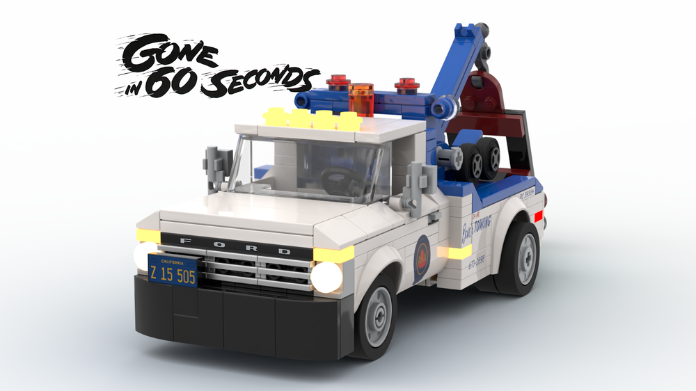 Lego 1973 Ford F-350 Wrecker 'Gone in 60 Seconds'