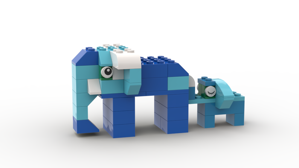 Lego 10698 Elephants