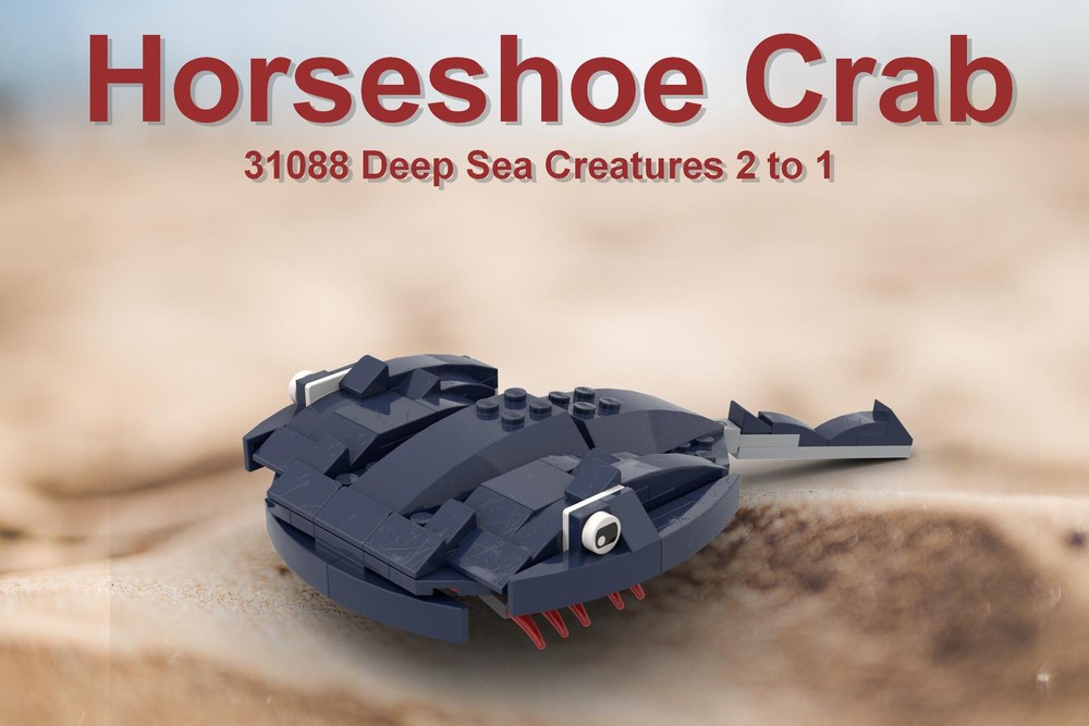 Lego Horseshoe Crab 31088 2 to 1