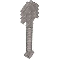 Lego Equipment Shovel Blocky / Flat Silver