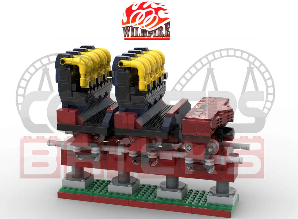 Lego ROLLERCOASTER - WILDFIRE - Silver Dollar City