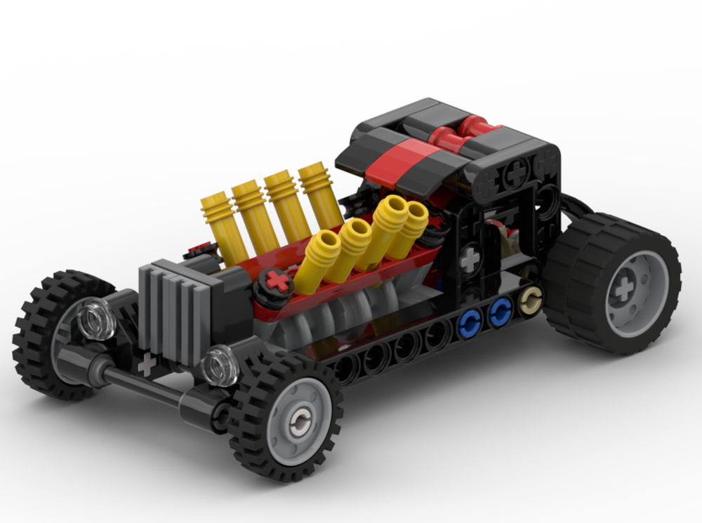 Lego 30735 Hot Rod Car: V8 Mod