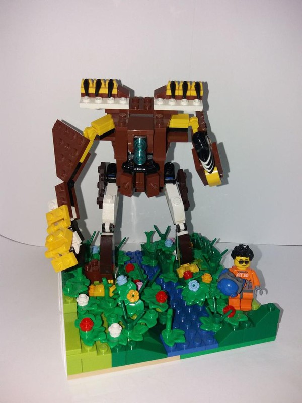 Lego 31004 Set Alternative Mecha Warrior