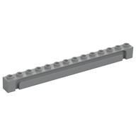 Lego Brick Special 1 x 14 Grooved / Light Bluish Gray