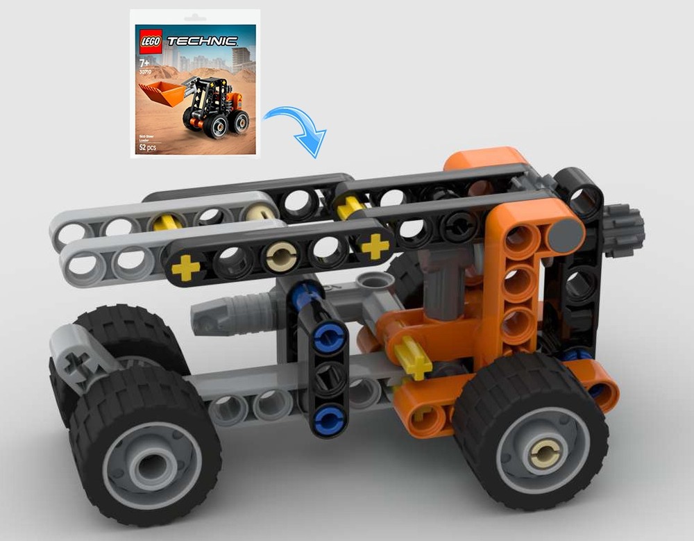 Lego Fire Engine 30710 Alternative