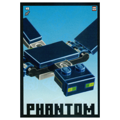 Lego Trading Card, Minecraft Series 2 Boom-Bastic, Standard Card - Phantom / [No Color/Any Color]