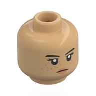 Lego Minifig Head with Print