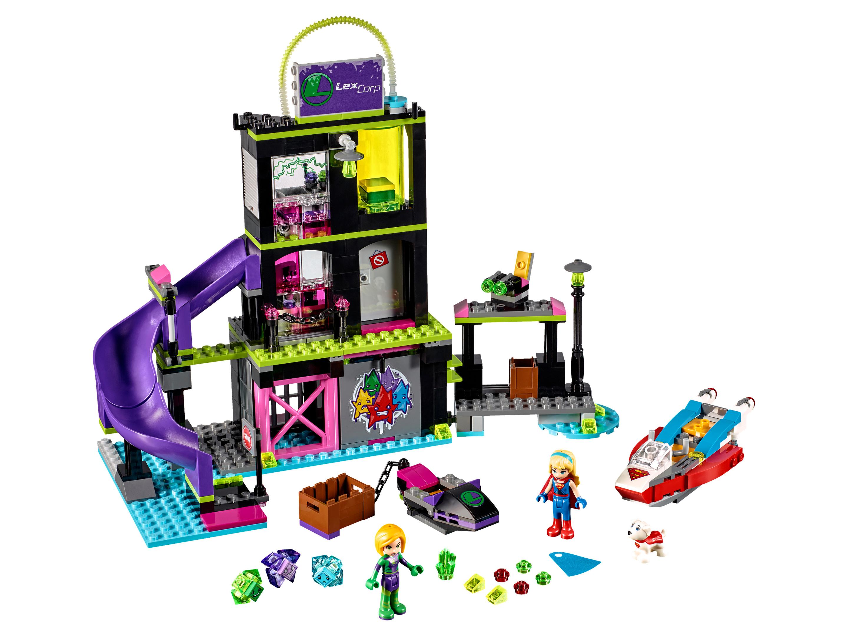 Lego Lena Luthor Kryptomite Factory
