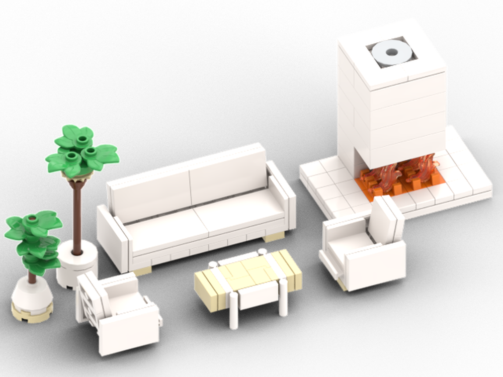 Lego Living room furniture