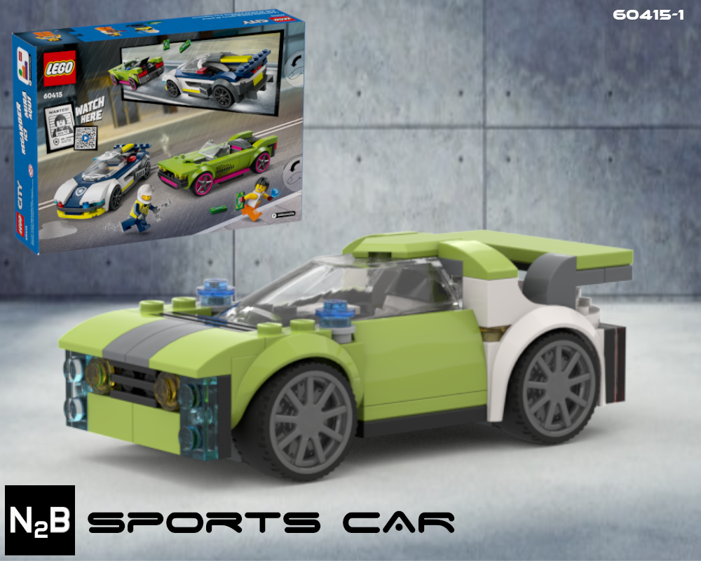 Lego Sports Car LEGO 60415 alternate build 1