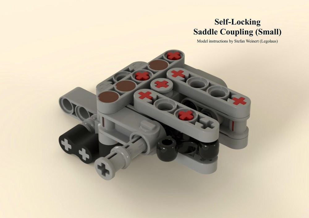 Lego Self-Locking Saddle Coupling (Small Version)