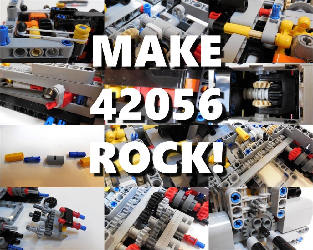 Lego 42056 Porsche 911 GT3 RS Unofficial Errata
