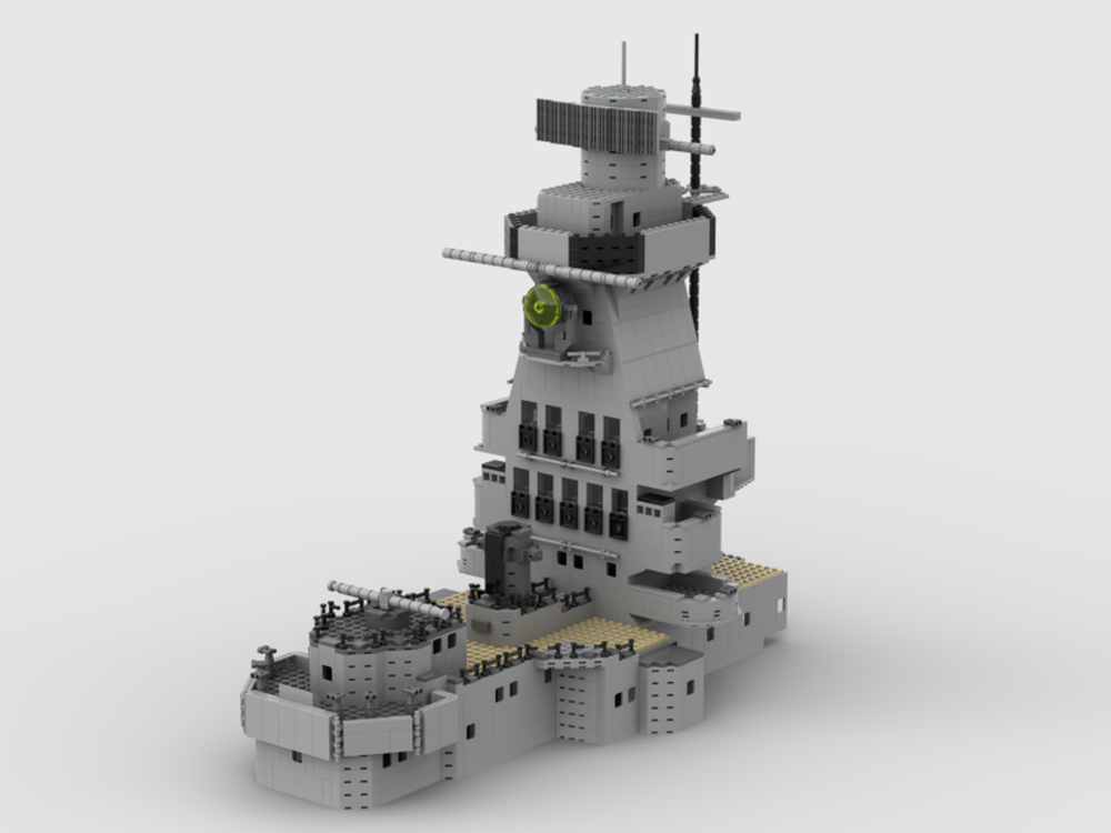 Lego Admiral Graf Spee conning tower