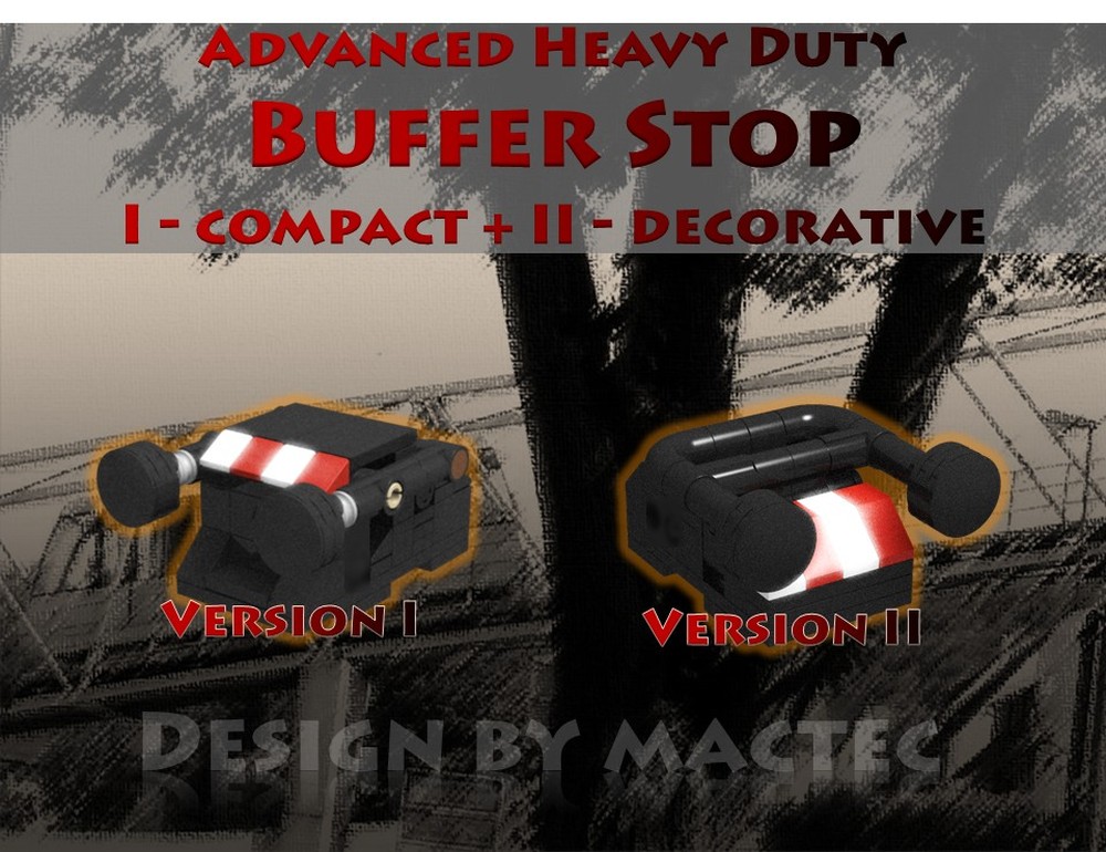 Lego Advanced Heavy Duty Buffer Stop