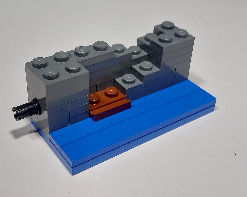 Lego Canal Module with Jetty