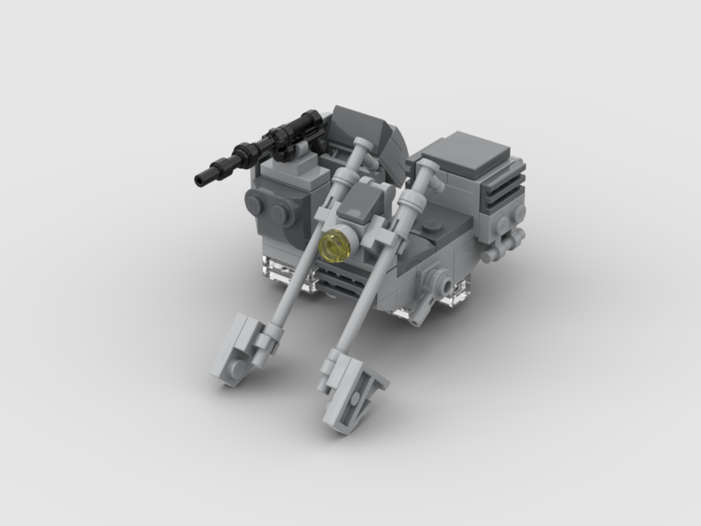 Lego Imperial Speeder with a sidecar