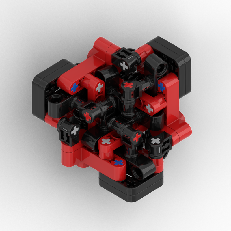 Lego 3D Gear Rack