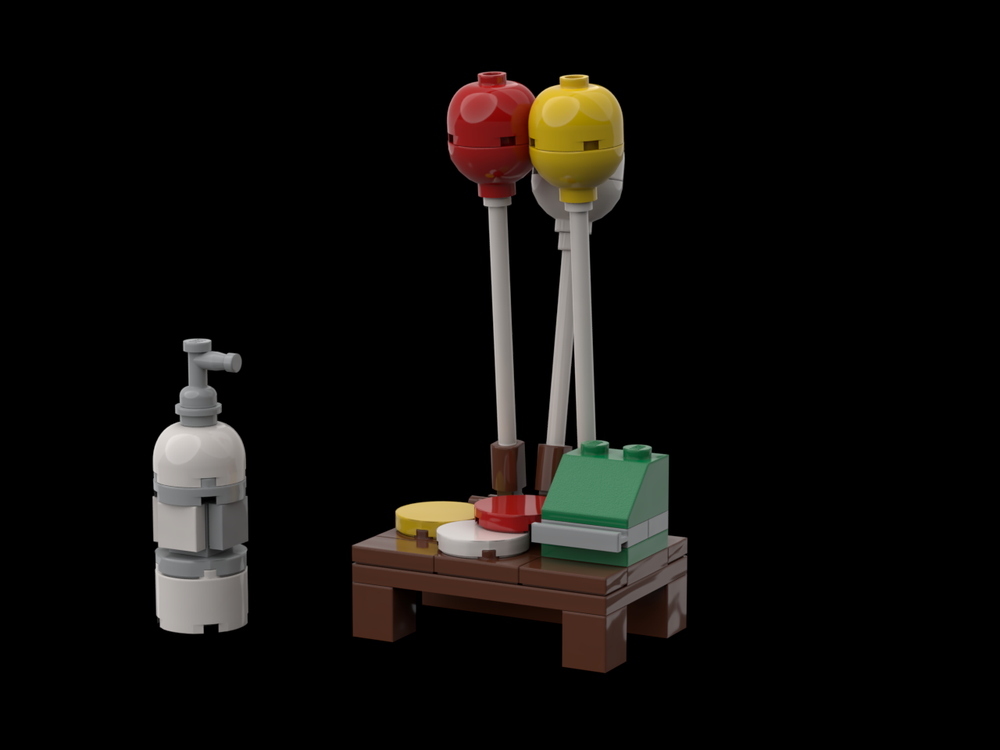Lego JW Balloon Vendor