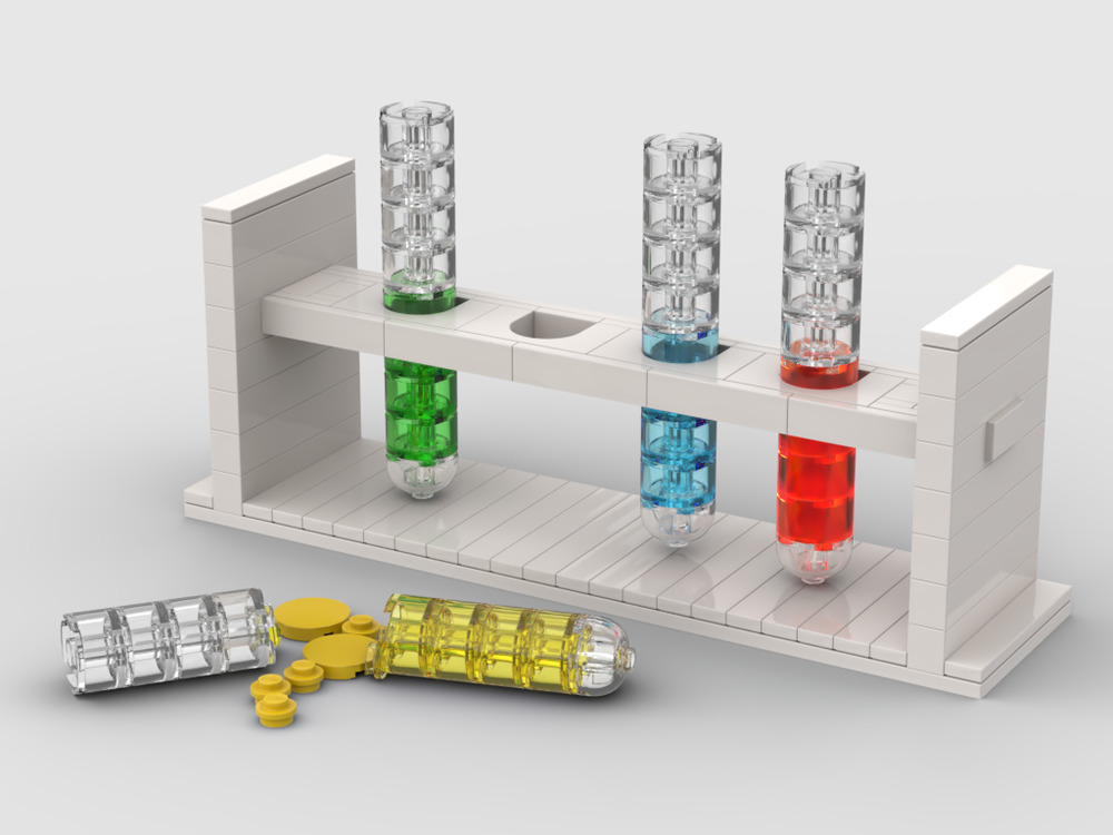 Lego Test Tubes