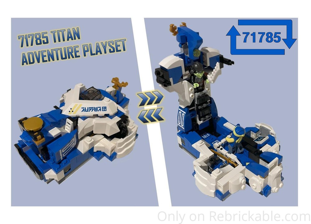 Lego 71785 Titan Adventure Playset
